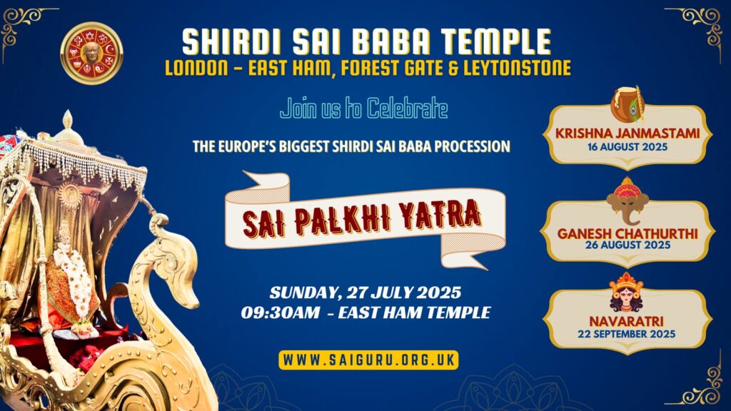 Volunteering At The Sai Palki Yatra 2025​